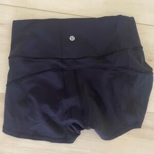 Lululemon Black Training Shorts (WunderTrain)